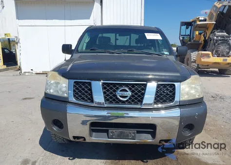 2007 Nissan Titan Se from USA, damaged, VIN 1N6AA06B07N242890